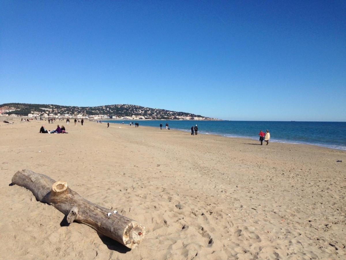 3P Climatise Avec Parking, Piscine, Proche Plage Et Commerces A Sete - Fr-1-338-497 외부 사진