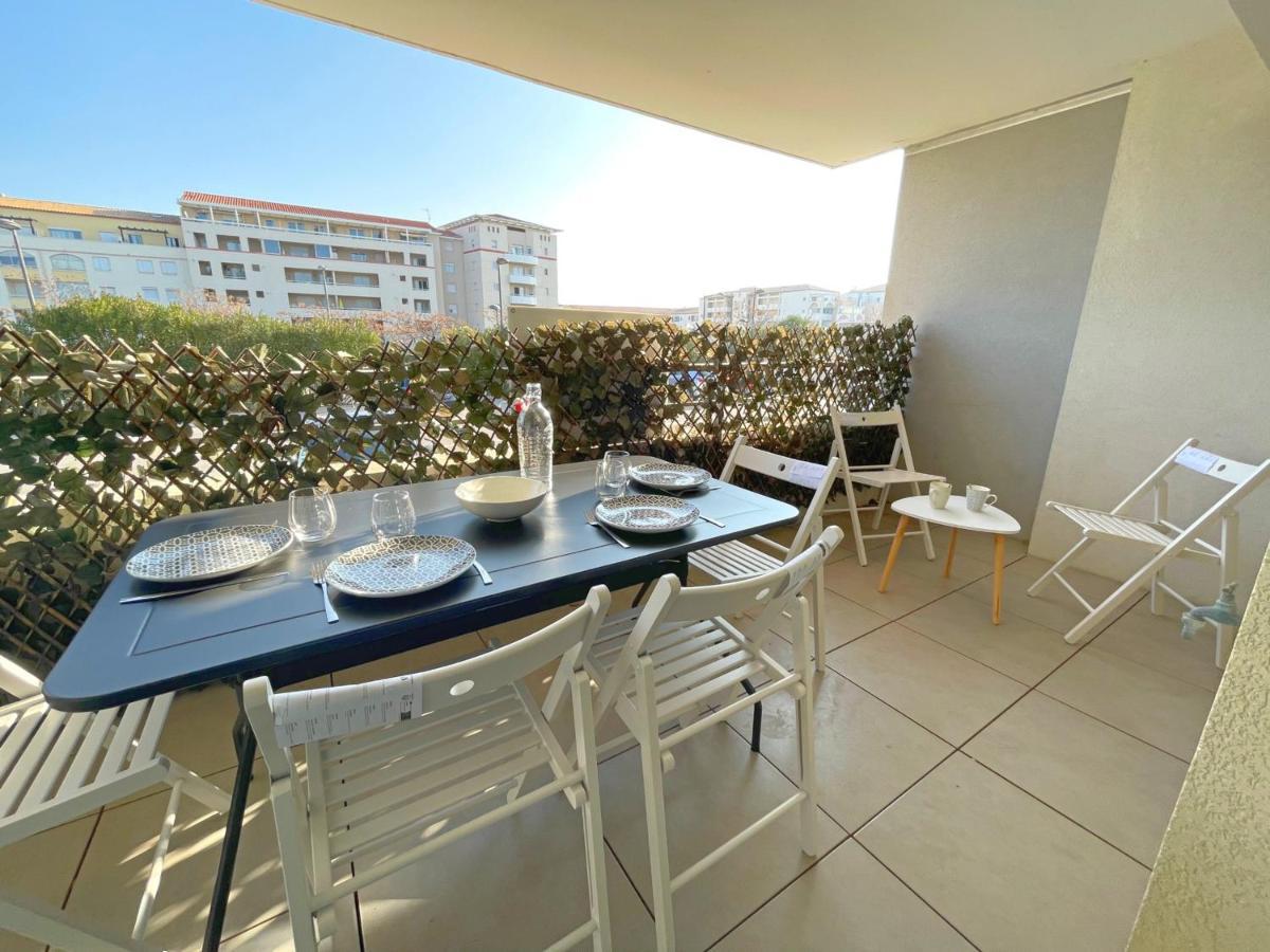 3P Climatise Avec Parking, Piscine, Proche Plage Et Commerces A Sete - Fr-1-338-497 외부 사진